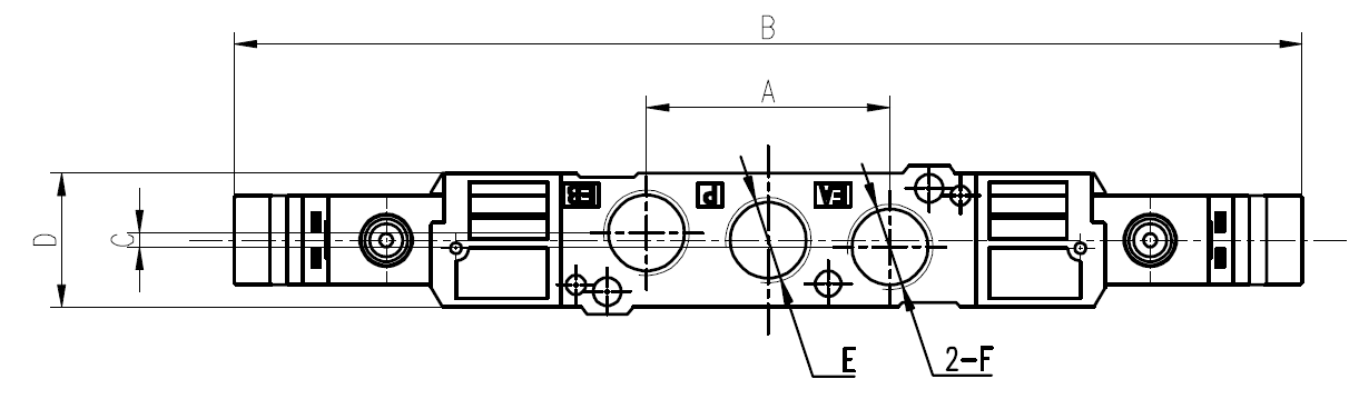 SY7000 Series 5/2,5/3 Way Pneumatic Solenoid Valve