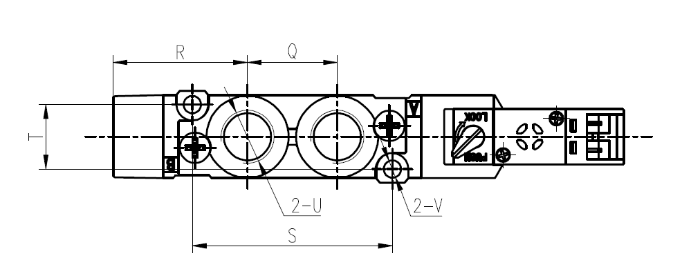 SY7000 Series 5/2,5/3 Way Pneumatic Solenoid Valve