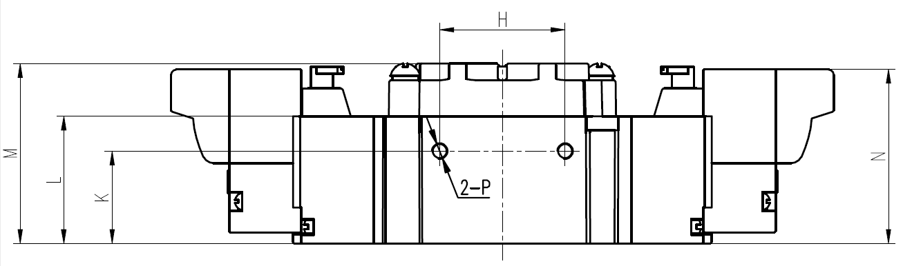 SY7000 Series 5/2,5/3 Way Pneumatic Solenoid Valve