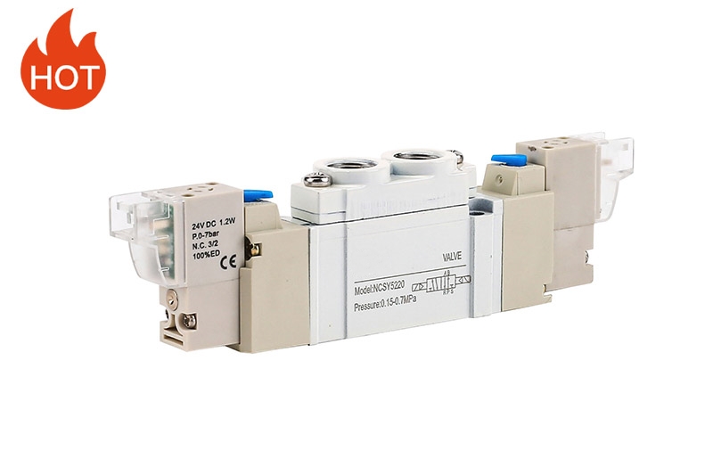 SY3000 Series 5 Port Pneumatic Solenoid Valve