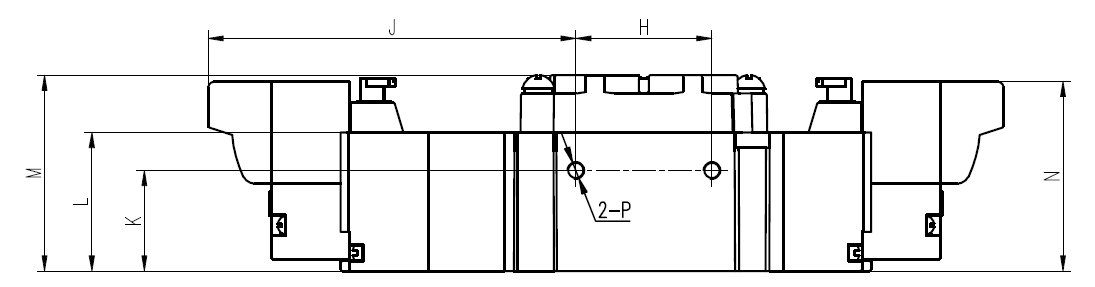 SY7000 Series 5/2,5/3 Way Pneumatic Solenoid Valve